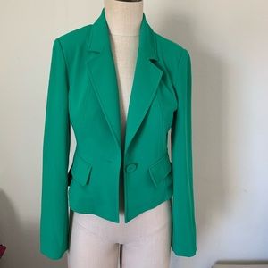 Forever 21 green blazer
